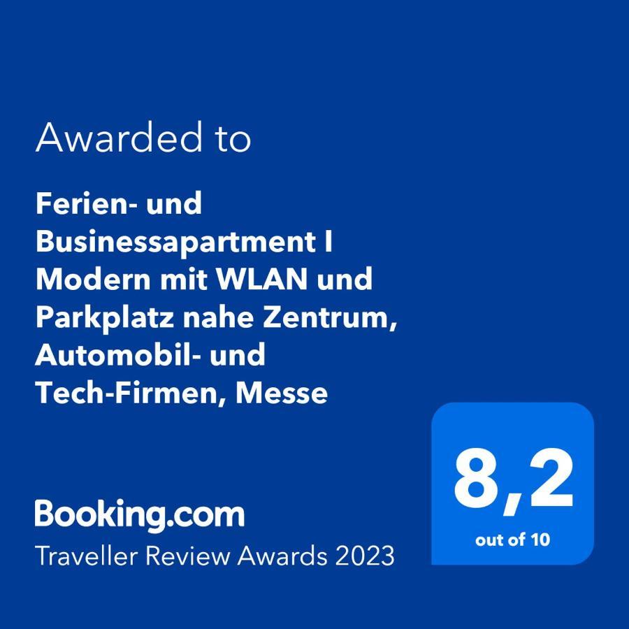 Ferien- Und Businessapartment I Modern Mit Wlan Und Parkplatz Nahe Zentrum, Automobil- Und Tech-Firmen, Messe 瑞宁根 外观 照片